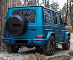 Карбоновыe накладки на задний бампер для Mercedes Benz G class W465 G63 G500 G550 2025+ Гелик Гелентваген