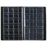 Альбом для монет 125*185, на 138 монеты, черный, Staff