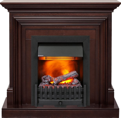 Каминокомплект Bradford - Темный дуб с очагом Danville Black FB2