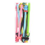 Ручка шариковая, Basir, синие чернила, серия "Животные", цветной корпус с фигуркой, 12 шт