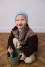 Куртка демисезонная из шерпы (шоколад)