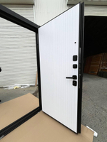 Дверь входная ПРОдевять 98мм МДФ/МДФ лакобель линии