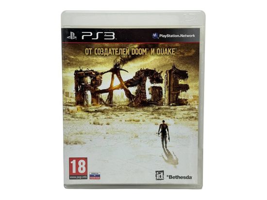 PS3 Rage (Б/У, Полностью на русском языке, BLES-01426)