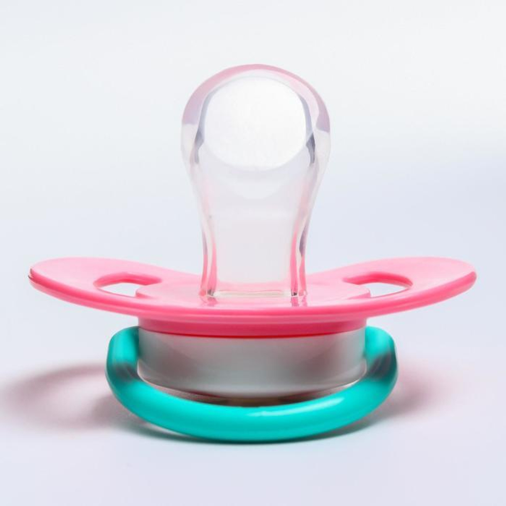 5517448 Соска-пустышка силиконовая, ортодонтическая, от 3 мес., «ТРЕНД. Лама»