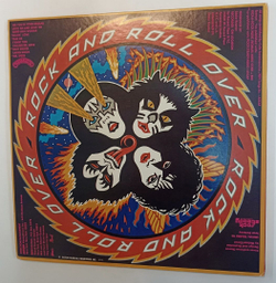 Винтажная виниловая пластинка Kiss Rock And Roll Over (Japan 1976)