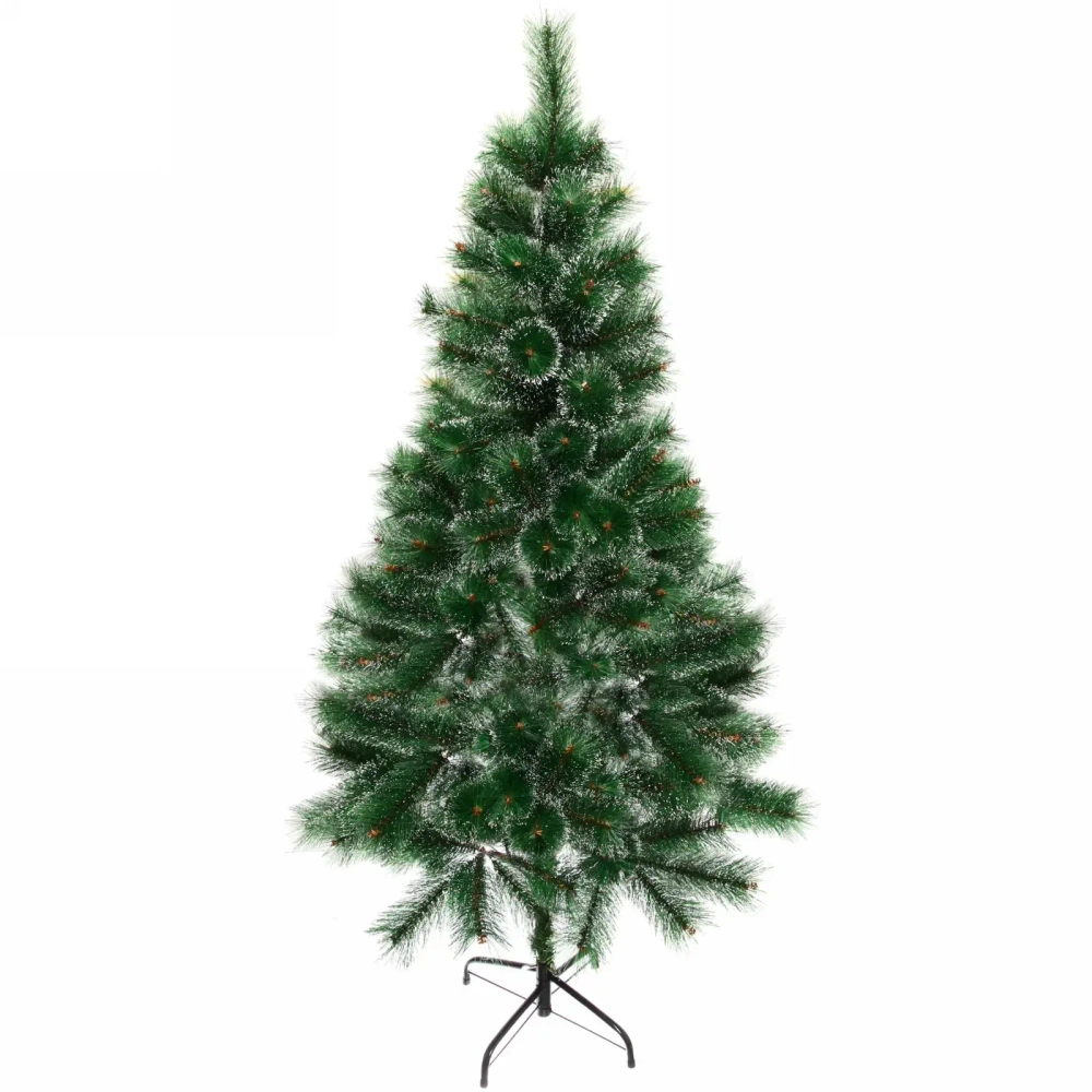 Ёлка «Сибирская» 210 см, леска белый иней (330 веток)