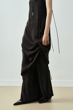 Платье миди на бретельках Deform / Деформация