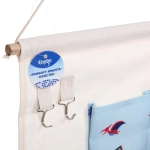 Карман настенный подвесной «ФРАТТИ БУМ», принт динозаврики, шесть секций, 35*50см (лейбл Селфи)