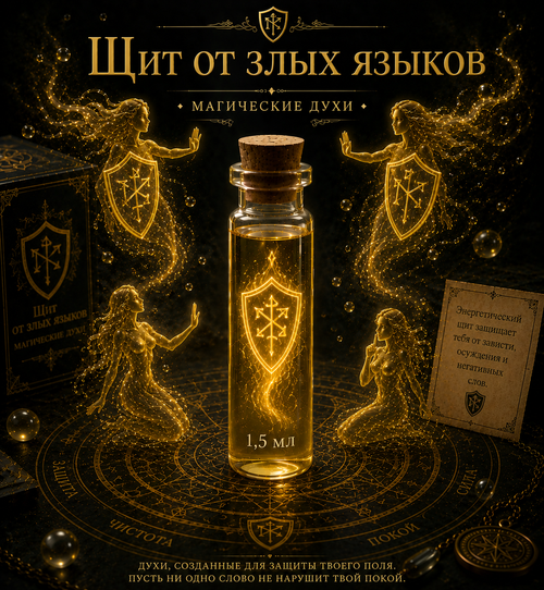 Магические духи "Щит от злых языков"