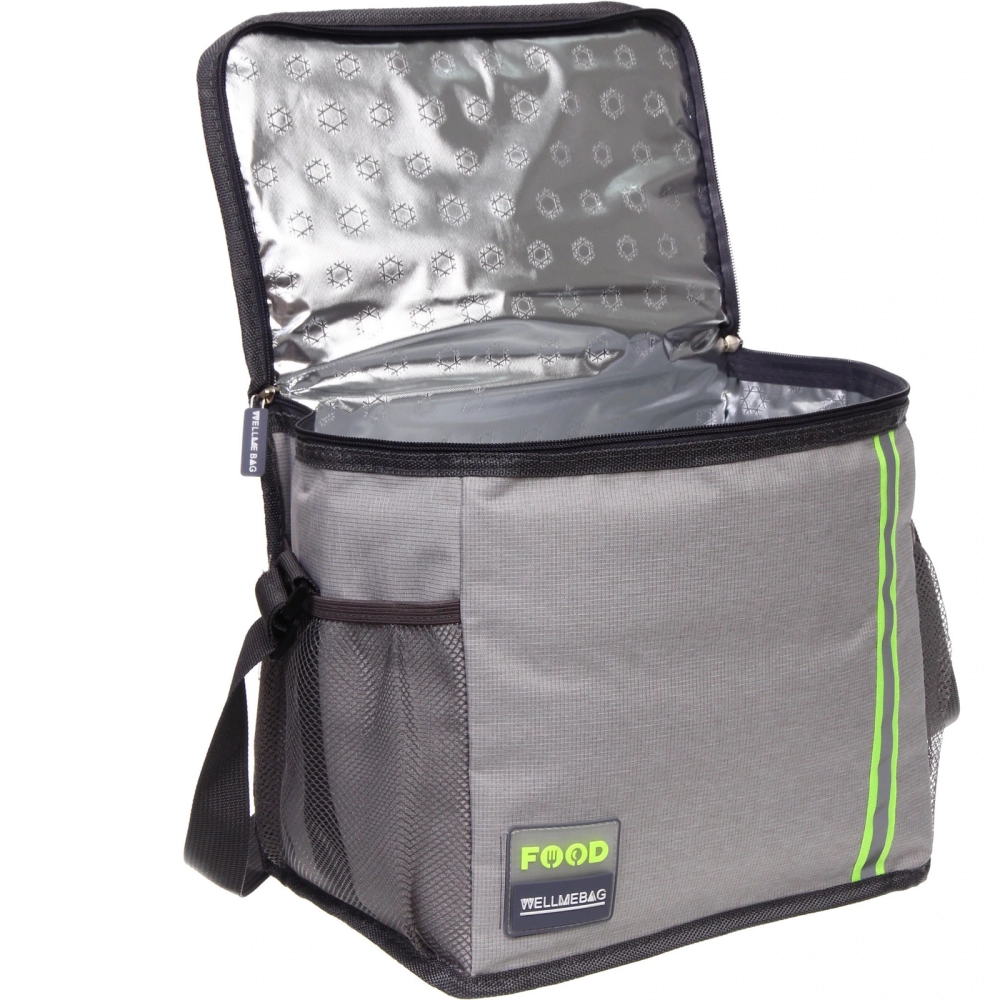 Термосумка 15 л, 30*20*25 см, WM8033-2, светло-серый