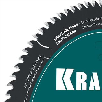 KRAFTOOL Slim wood cut 250 х 30 x 2.0 мм, 88Т, диск пильный по дереву, (36955-250-30-88)
