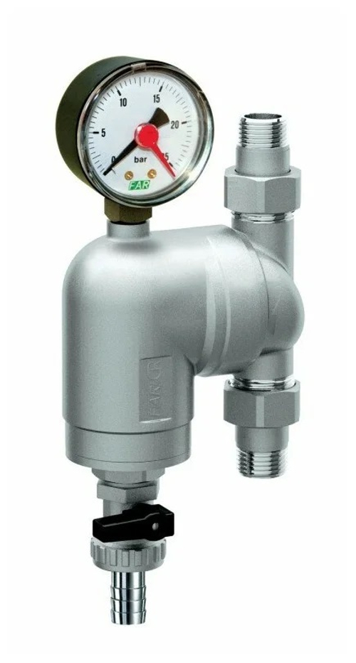 Фильтр с манометром (ПОВОРОТНОЕ) 3/4 (100мкм)  ф/р (16/1шт)