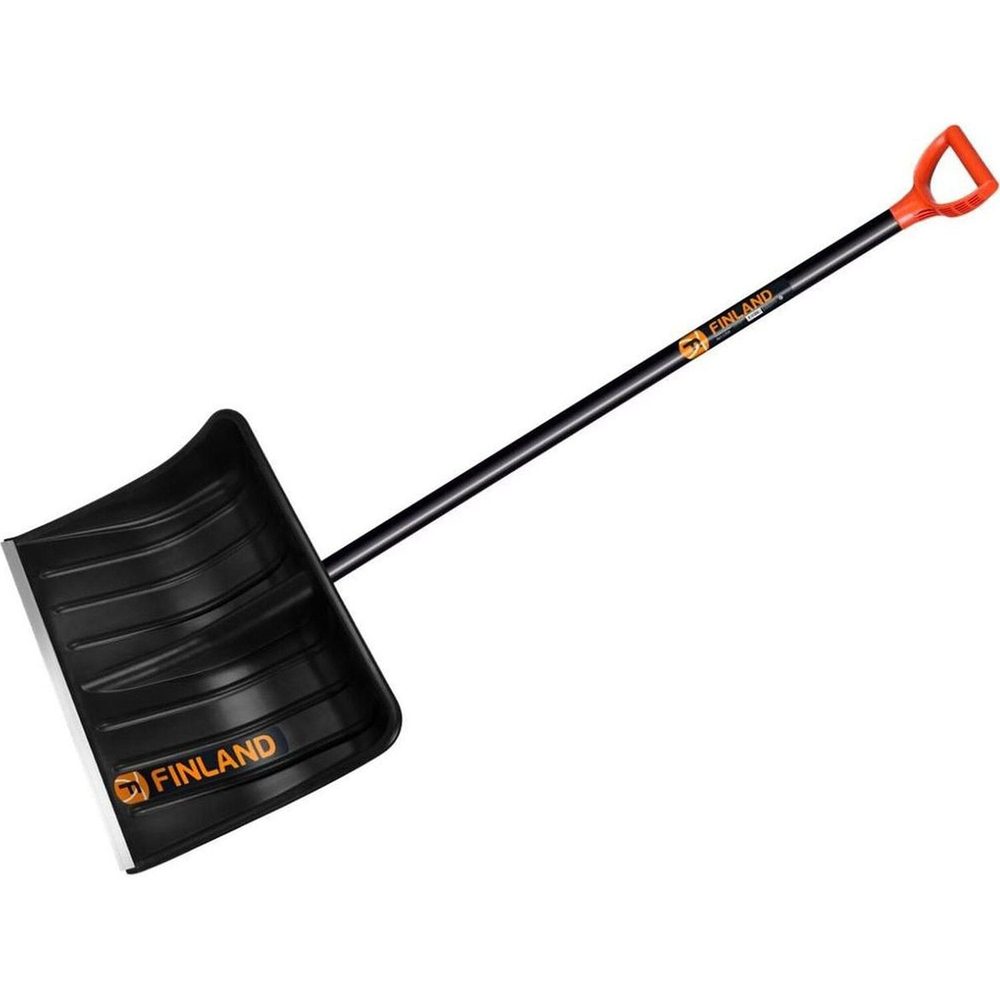 Лопата снегоуборочная FINLAND 50х39см широкая с черенком