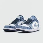 кроссовки Air Jordan 1 Low Washed Denim