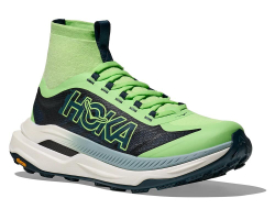 Кроссовки для бега мужские Hoka Tecton X 3 Зеленo-Черные