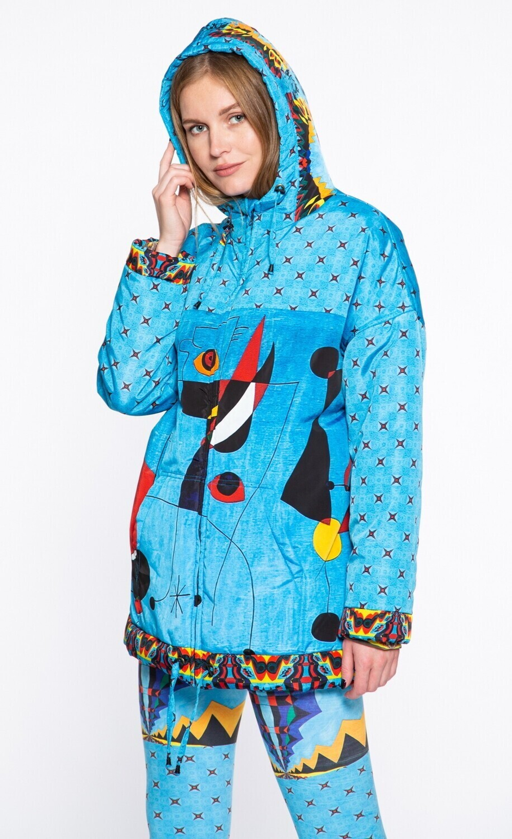 Куртка "Миро", по мотивам абстрактной живописи Жоан Миро