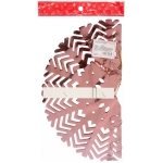 Украшение фольгированное «Снежный шар» d-30 см, Розовое золото