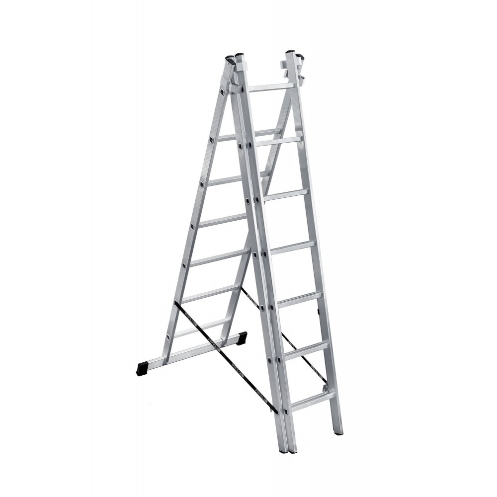 Лестница алюминиевая 3 секционная  3*6  UFUK PRO 411306