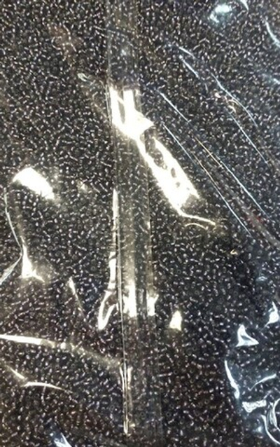 Бисер некалиброванный, 450 гр, размер 12/0, пр-во Китай