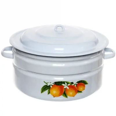 Бак эмалированный 18л с декором С-28261/4