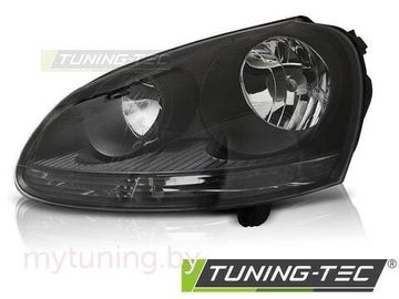 Фара передняя BLACK LEFT SIDE TYC для VW GOLF 5 10.03-09
