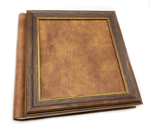 Фотоальбом из кожи "Modi" в кейсе из дерева