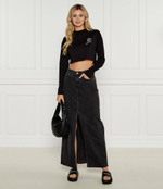 Джинсовая юбка Tommy Jeans - серый(DW0DW20554)