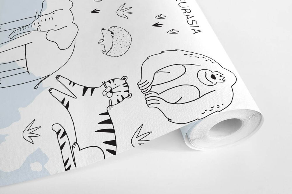 Шовная фреска KIDS-77, 2,7 м (Ширина 4 м)