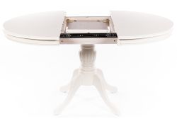 Стол раскладной Toskana 106(141)х106х75 молочно-белый