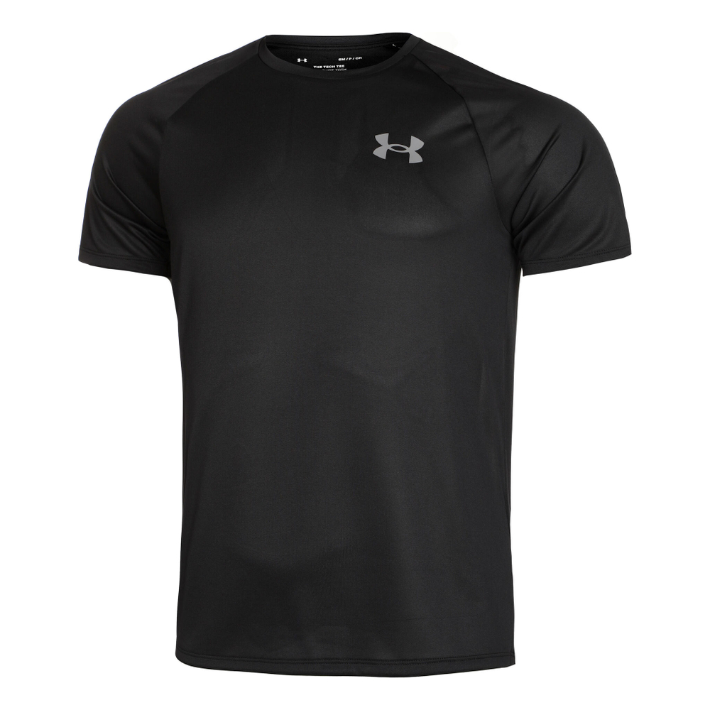 Мужское теннисное поло Under Armour Tech 2.0 T-Shirt Men - Black