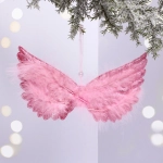 Подвеска «Волшебные крылья» 23 см, Розовый