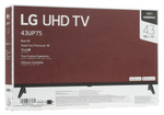 ТЕЛЕВИЗОР LG 43" 43UP75006LF HDR LED, ЧЕРНЫЙ