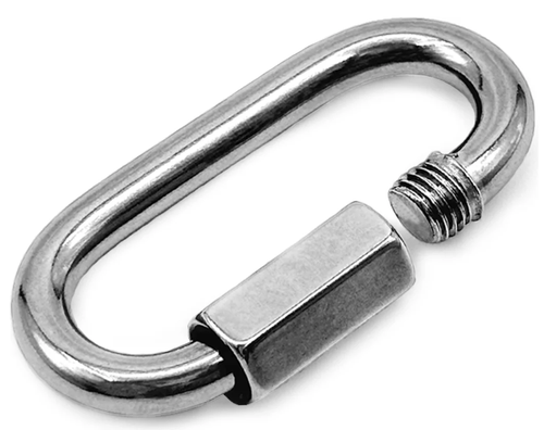 Карабин винтовой, оцинк. 5