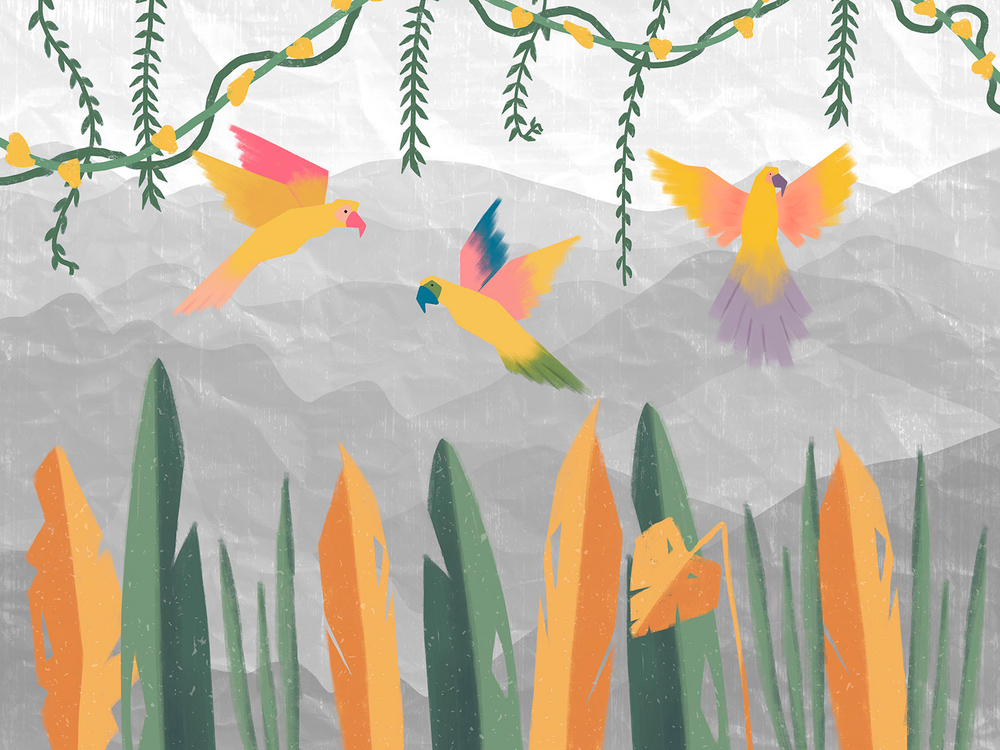 Дизайнерские обои Wall Street Jungle