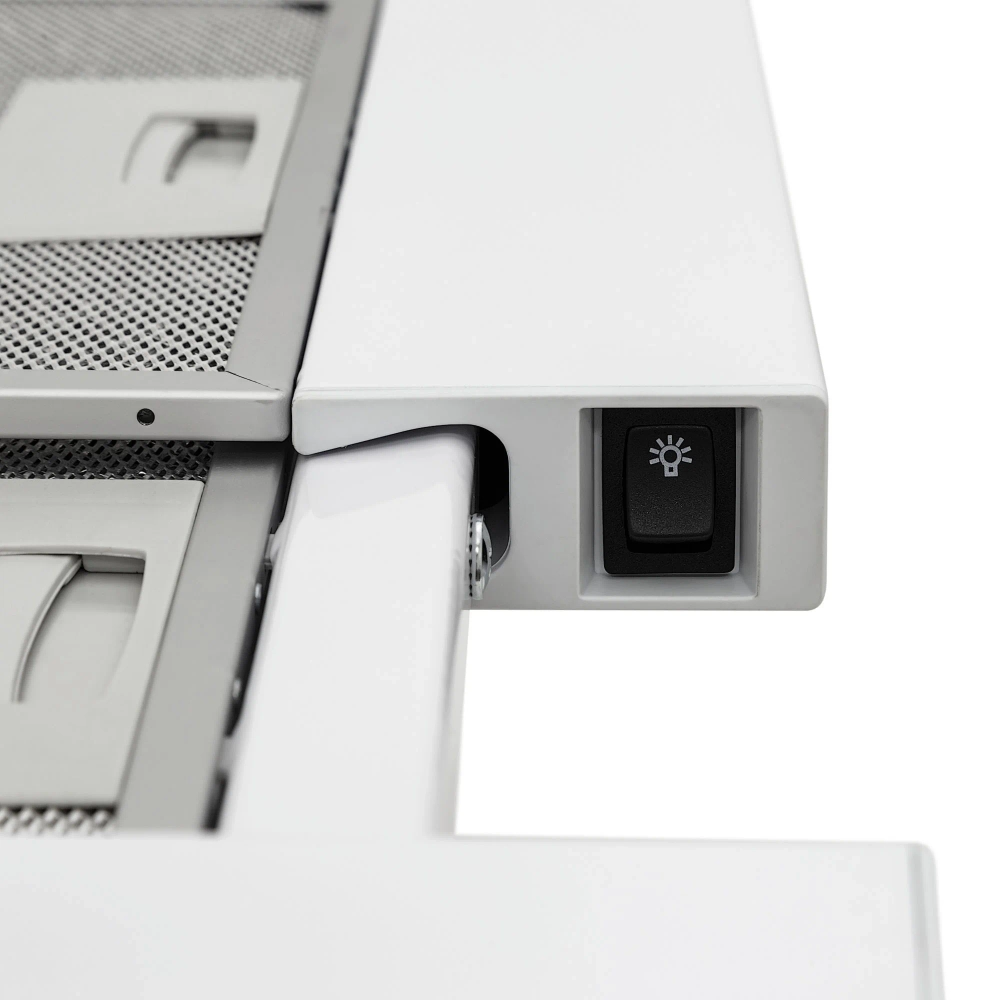 Встраиваемая вытяжка Krona Kamilla slim 500 (white)