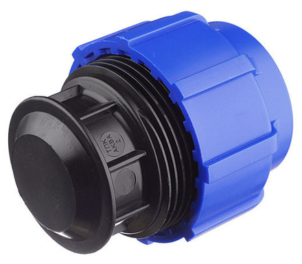 Заглушка ПНД "Poelsan" Ø 50мм. (15/240шт)