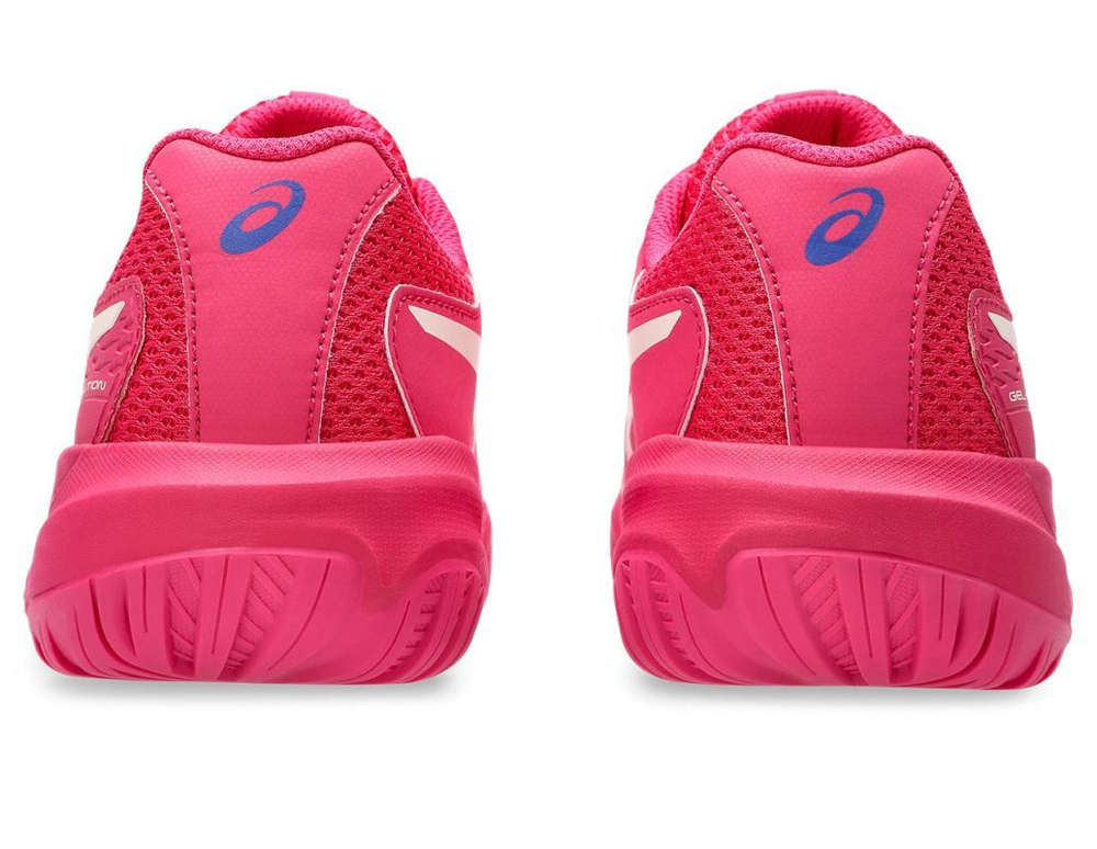 Детские Кроссовки теннисные Asics Gel-Resolution X GS - ярко-розовый/кремовый