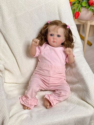 Кукла Реборн мягконабивная 48см (FA-843)