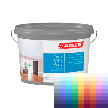 Aviva Terra Ultra-Weiß - моющаяся краска для стен и потолка | Adler (Австрия)