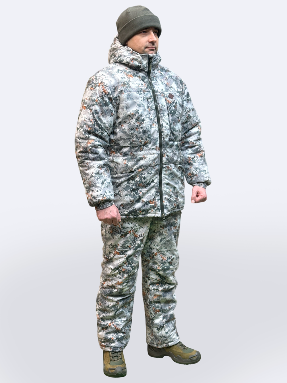 Зимний костюм Taygerr Егерь –45 °C, белый камуфляж, Алова
