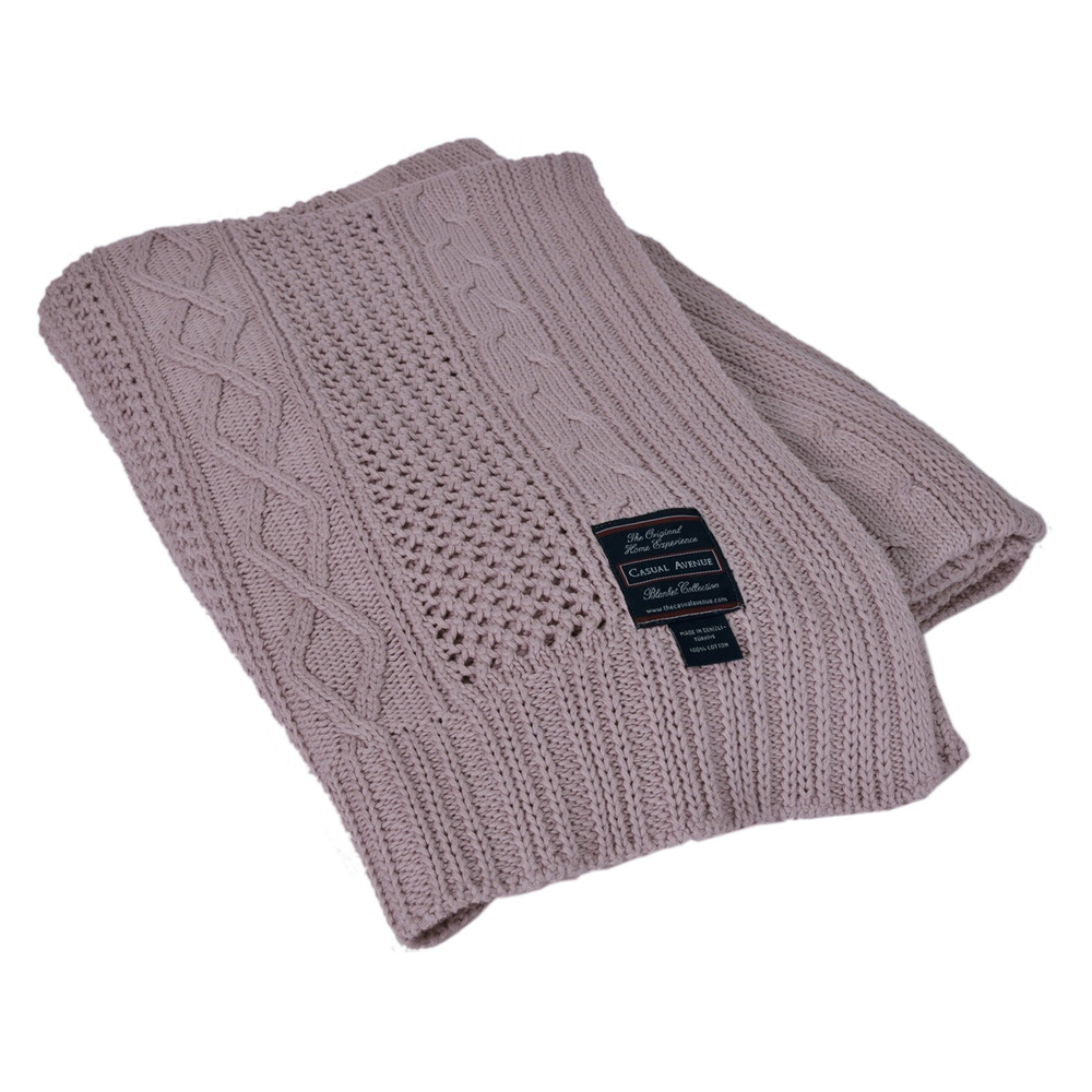 Плед 130х170 Bradford от Casual Avenue розовый Турция