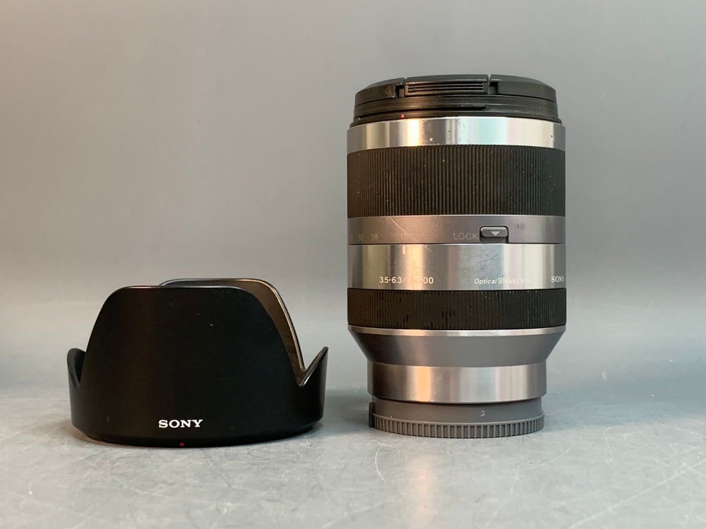 Sony E 18-200mm 3.5-6.3 OSS внутри грибок