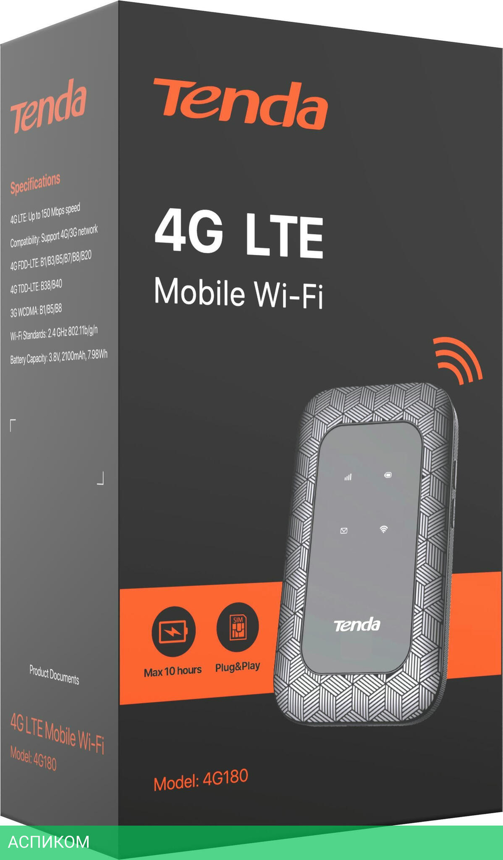 Маршрутизатор Tenda 4G180
