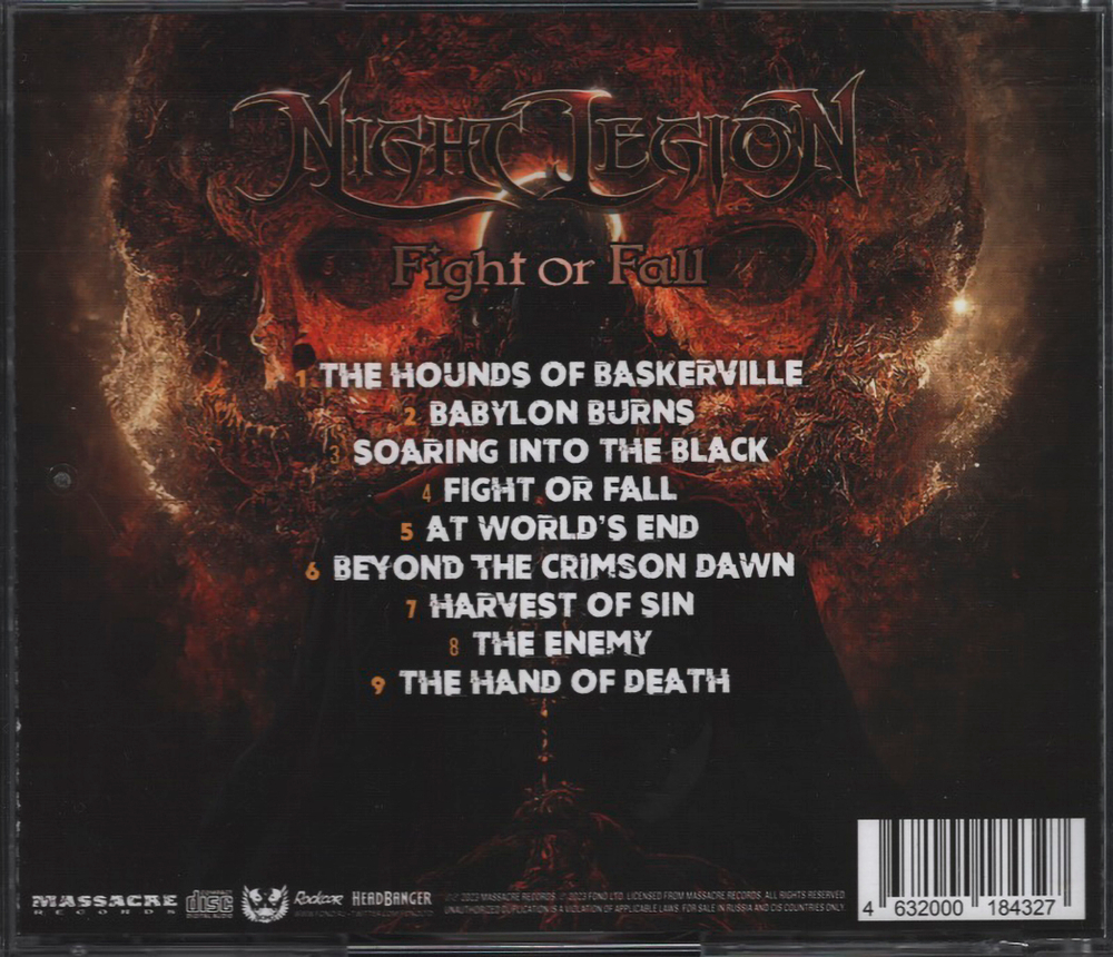 Night Legion / Fight Or Fall (RU)(CD)