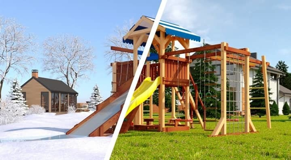 Детская площадка Савушка "4 сезона"- 7