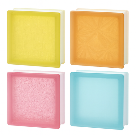 Окрашенные внутри матовые