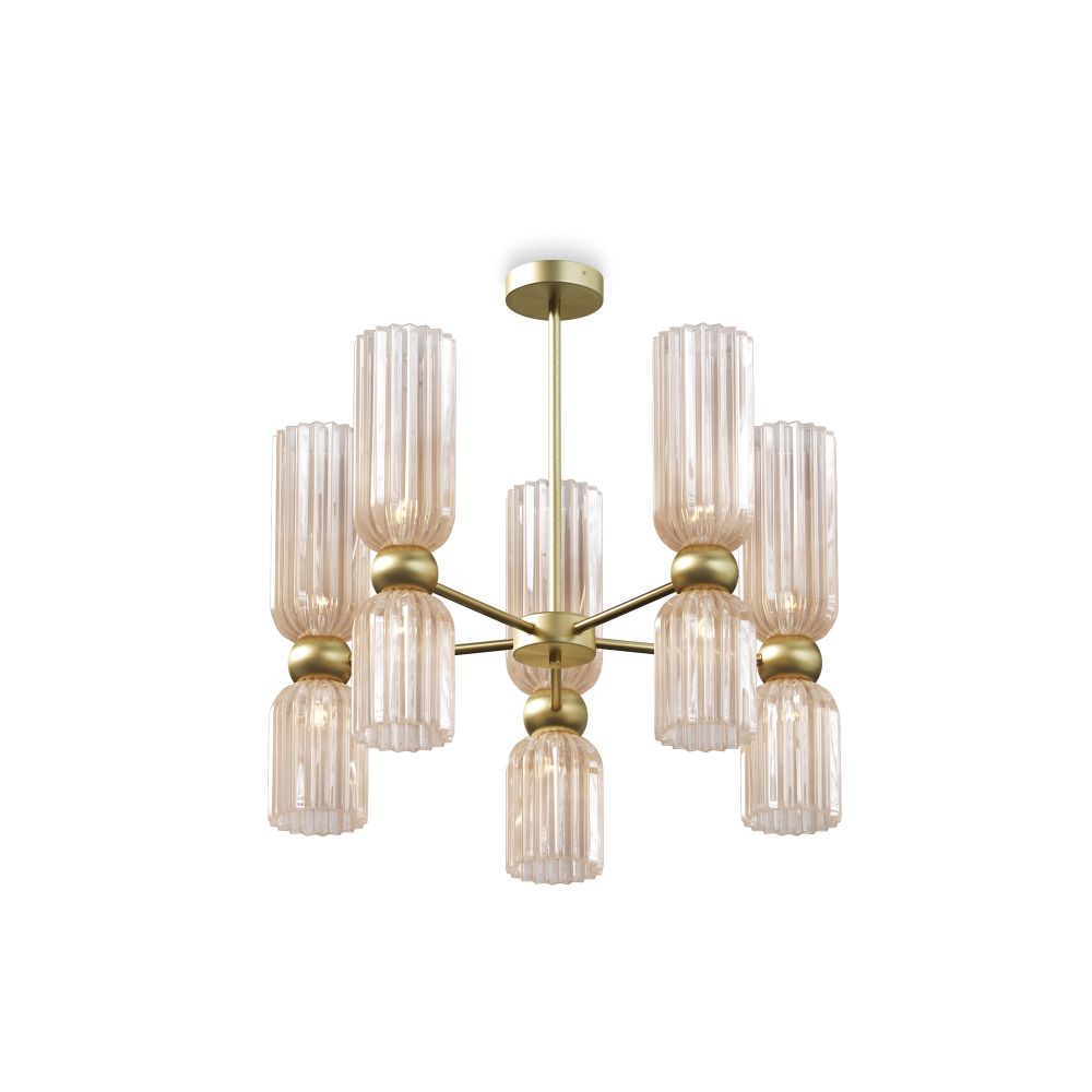 Люстра на штанге Maytoni   MOD302PL-10CG