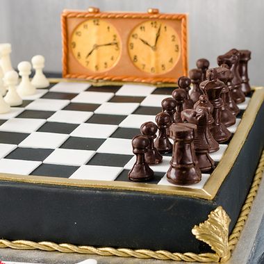 Праздничный торт Шахматы