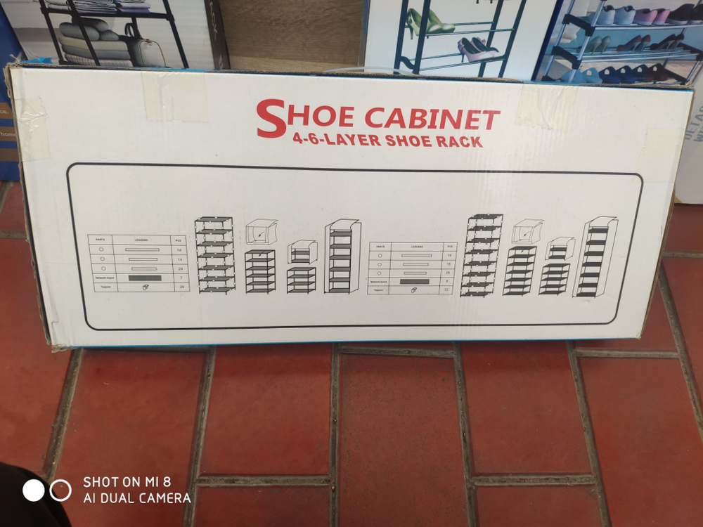 shoe cabinet model 8258 size 60×30×90