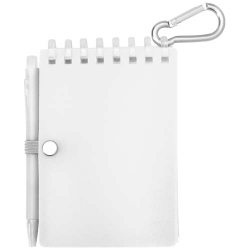 Lig Mini набор из блокнота в мягкой обложке из переработанного пластика и шариковой ручки (синие чернила)